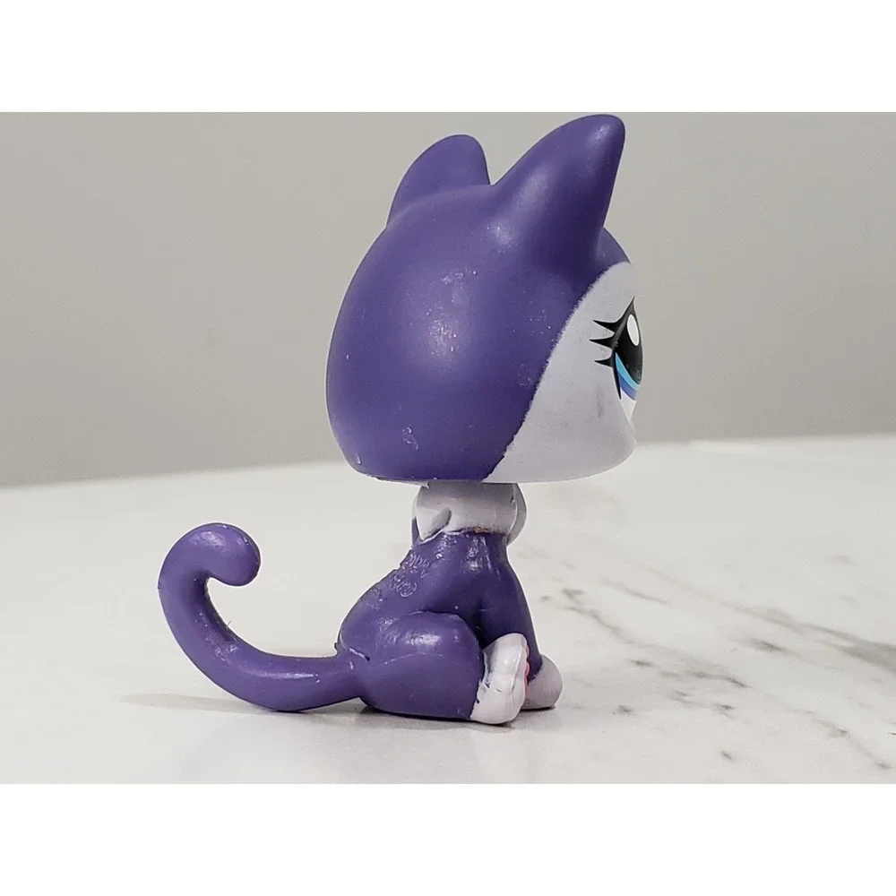 HARD TO FIND - littlest petshop cat #119 g7 purple‎